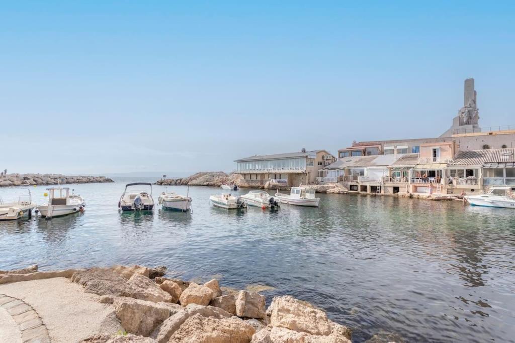 Le Pecheur -Charmant-T3 Au Coeur Du Vallon Marseille Bagian luar foto